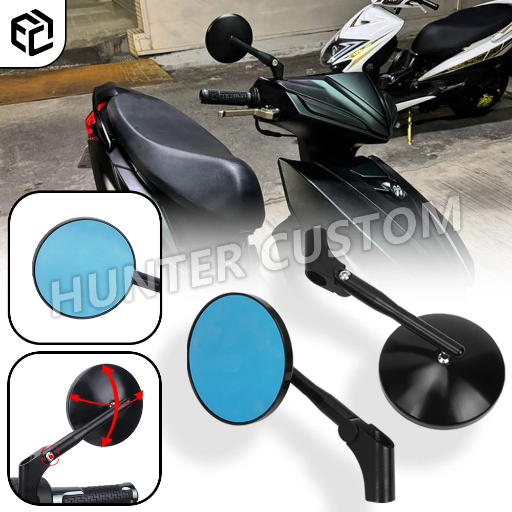 

For KYMCO KRV180 AK550 Racing 150 Motorcycle Rearview Mirror Retro Style Side Mirror Handlebar Mirror CNC Aluminium Accessories