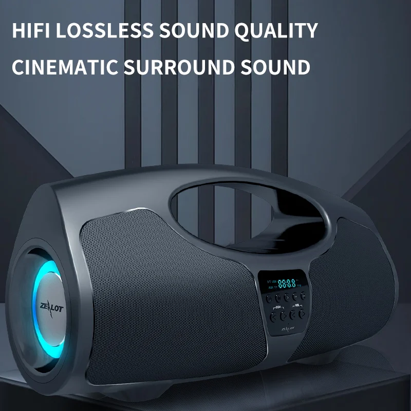 ZEALOT-S97M ワイヤレススピーカー 1 マイク付き S97M Wireless Karaoke speaker-ZEALOT