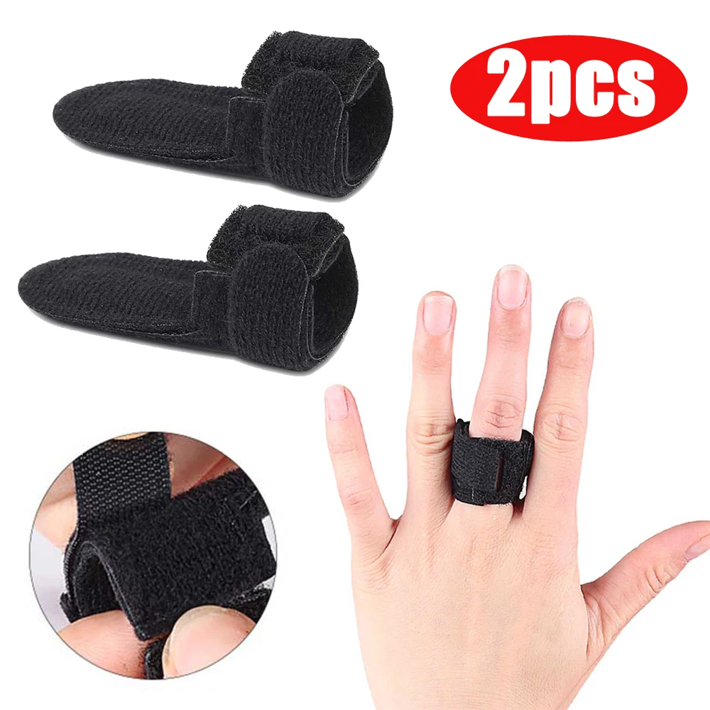 

2pcs Adjustable Finger Splint Trigger Finger For Arthritis In Extension Broken Injury Stabilizer Brace Finger Support Brace