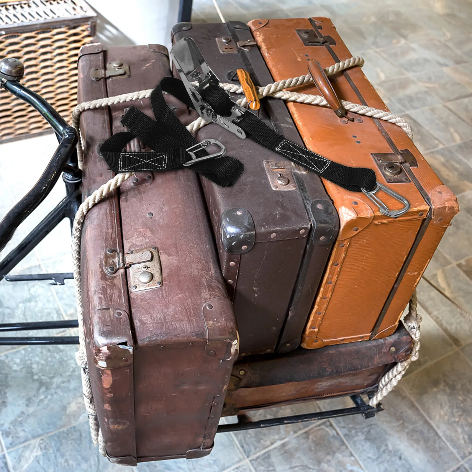 

Ремень для багажа с регулируемой пряжкой, прочный фиксирующий ремень для чемодана, для внутренних и международных поездок, соединительные ремни для багажа