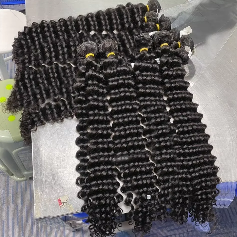 

28 38 дюймов бирманские вьющиеся необработанные пучки волос водные кудри глубокая волна парик из человеческих волос 100 кудрявых вьющихся волос натуральный черный