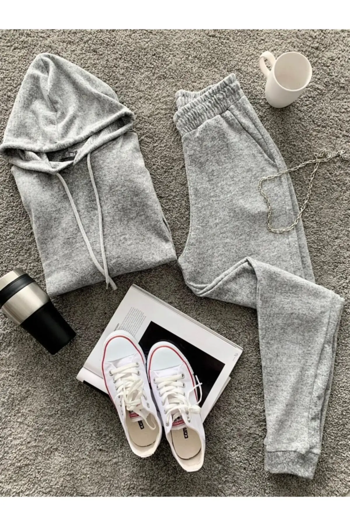 Women's Tracksuit Set New Model 2 Pieces Stylish Look Style Clothing 2022 Hoodies set