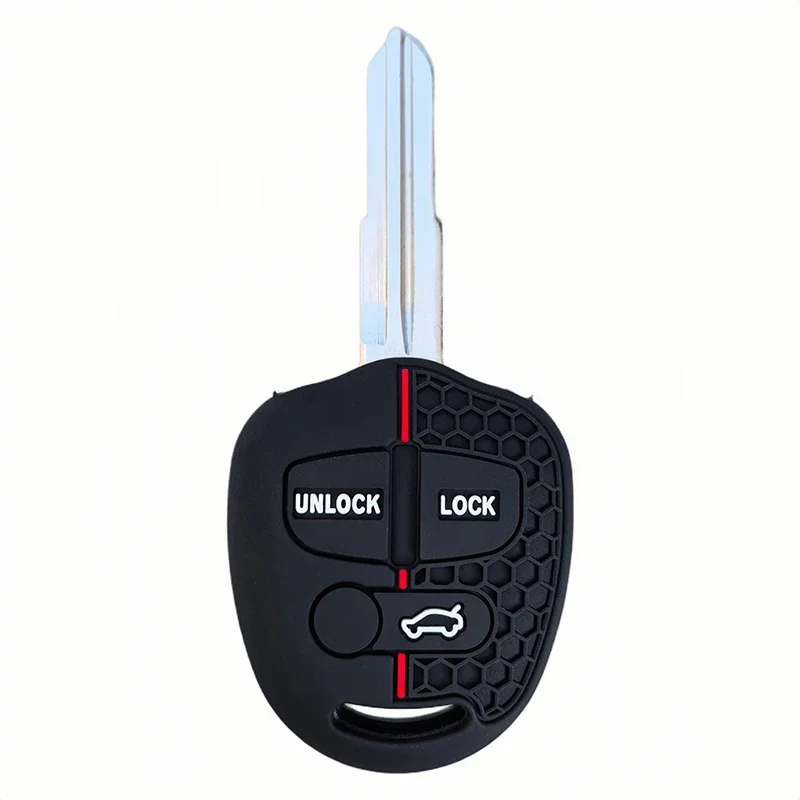 سيليكون 2/3 أزرار مفتاح السيارة عن بعد قذيفة غطاء لميتسوبيشي لانسر EX تطور غراندز أوتلاندر