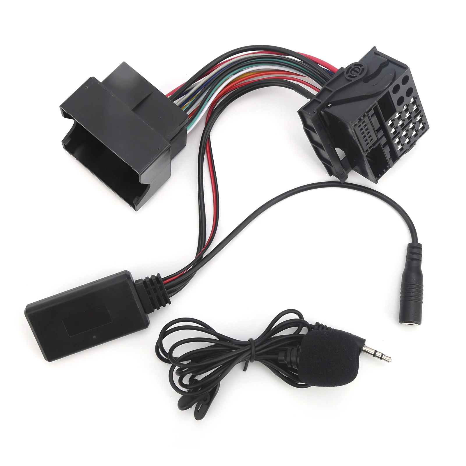 12Pin Bluetooth 5.0 AUX Audio Adapter mit Mikrofon 59,1 Zoll Kabel Passend für CD30 CDC40 CD70 AUX Adapter für