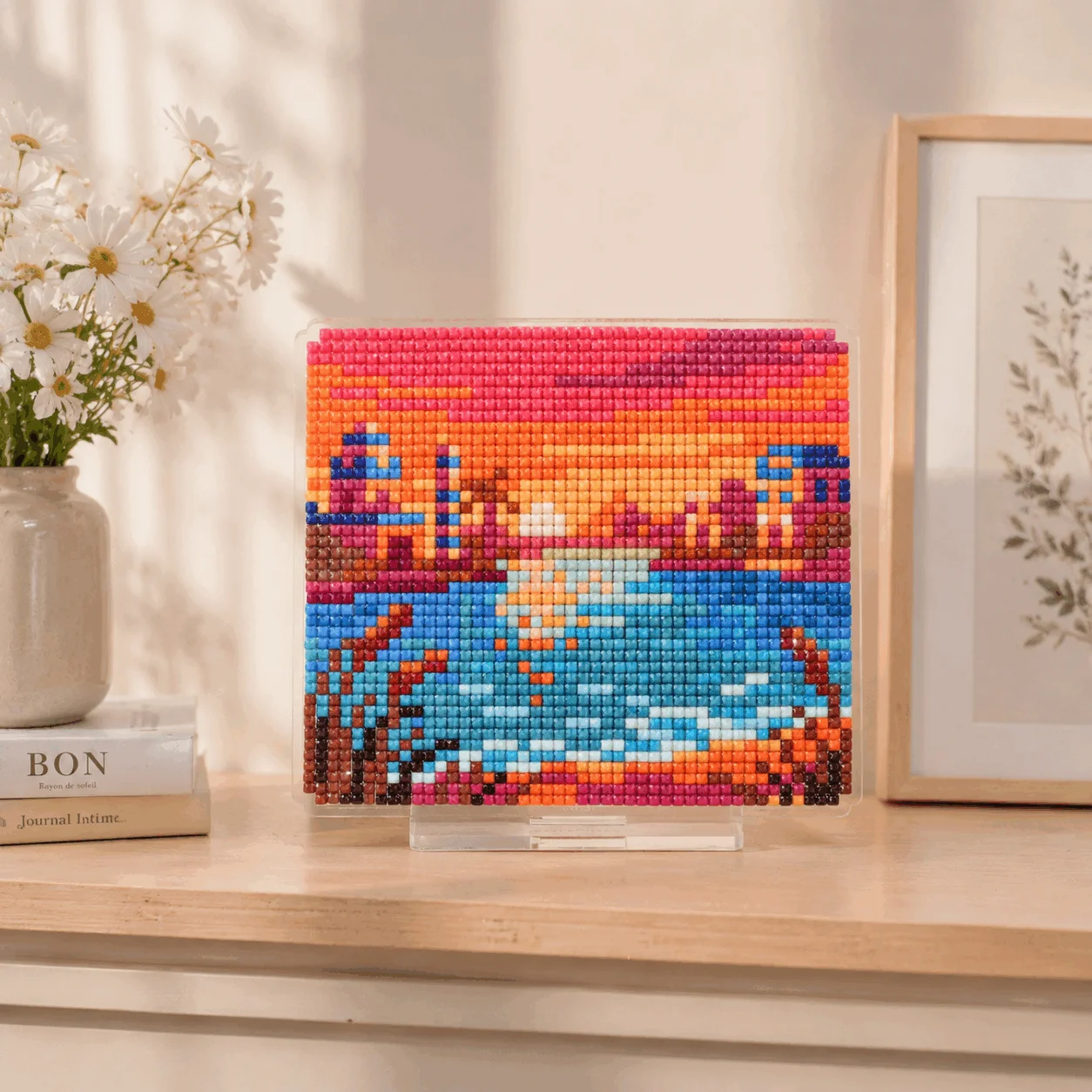 Diamond Painting Kit - Foreveryoung Egypt Nile Dusk 3D Diamond