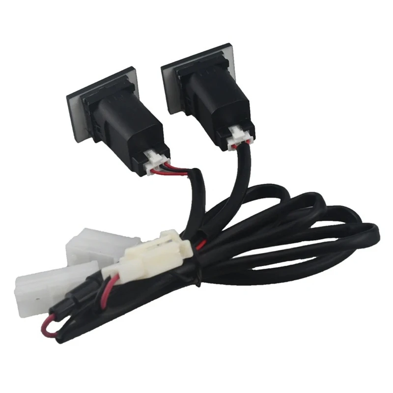 Super Sale For Ford Focus Car Double Charger PD Quick Charge QC3.0 Adapter