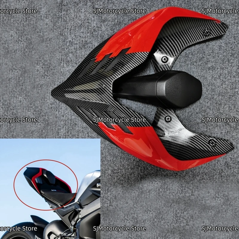 

Задняя часть, крышка заднего сиденья, верхний обтекатель, задняя крышка горба, подходит для Ducati Streetfighter Panigale V4 V4R V4S V2 2017 2018-2024