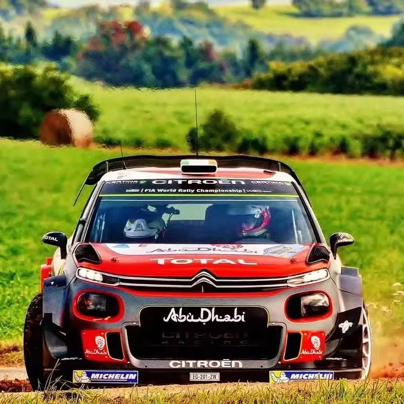 KM 6S WRC Citroen C3 RC Car Remote Control Electric Off Road Model Vehicle With LED Light Set For Rally Racing