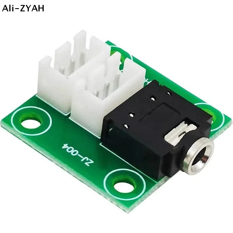 【YH】1PCS 3.5MM Headphone Audio Signal Transfer XH2.54 3P Terminal Lead Amplifier Chassis DIY Wiring Board