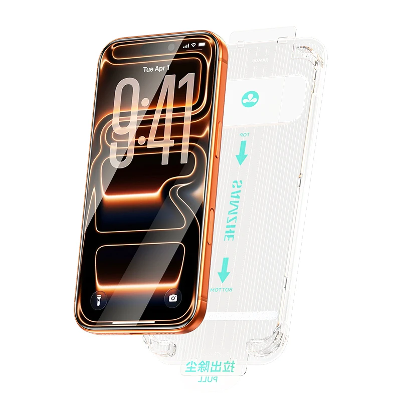 SAMZHE AR Film 3D, szkło hartowane do termicznego formowania, przeznaczone do iPhone 18 Pro Max i 17 Pro, antyrefleksyjne, grubość 0,23 mm, pełna ochrona ekranu. — zdjęcie produktu 7