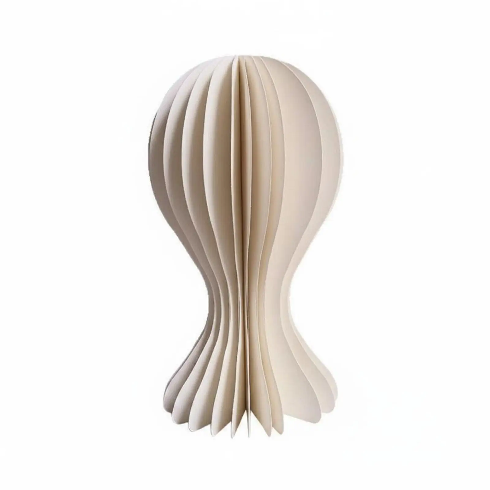 Paper Hat Stand Collapsible Storage Holder Display Form Hat Organizer for Home Wardrobe or Shop