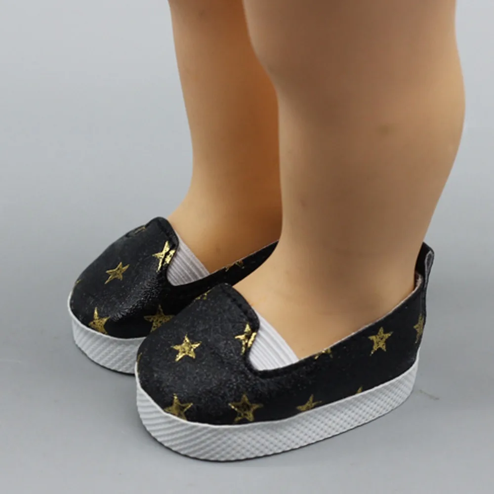 1pairs Star Doll Shoes Cartoon Cute Imitation Canvas Shoes Handmade Doll Cosplay Accessories for Labubu for BJD for OB11