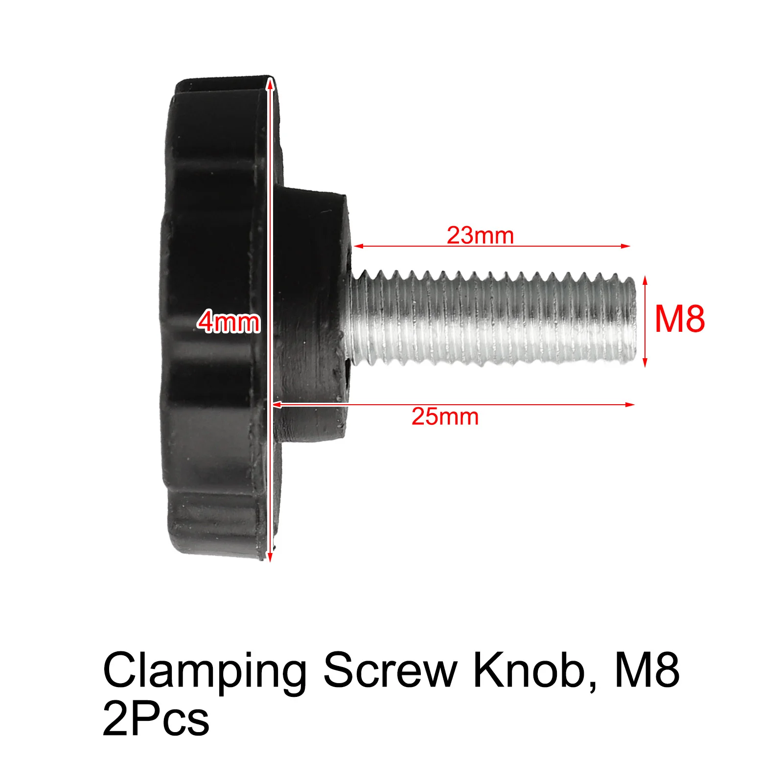 Manual Measurement Deviation Lightweight And Compact Star Hand Knob Umbrella Base Fixing M X Mm Star Hand Knob