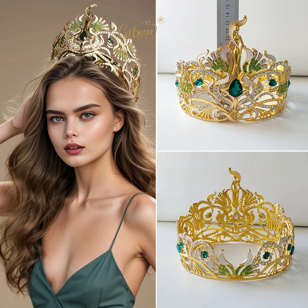 

Miss Grand Thailand Crown Beauty Pageant Rhinetone Tiara Party Stage Show Hair Jewelry
