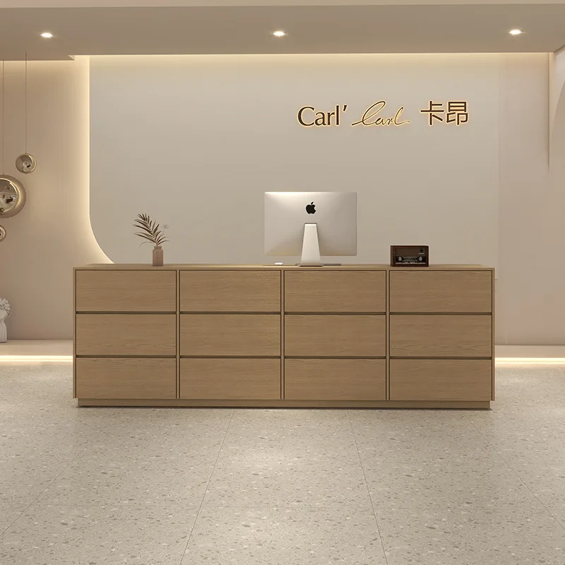 

Простые современные стойки регистрации Магазины одежды Стойки регистрации Интернет-кафе Офисная мебель Военное дело ZY40JDT