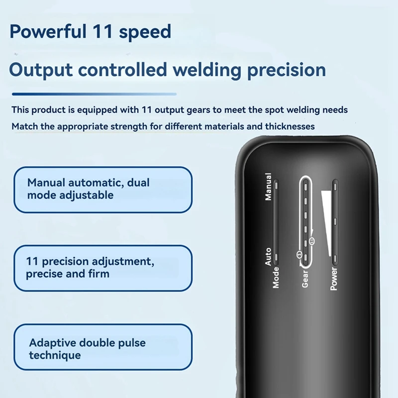 Docreate Docreate Portable Spot Welder Handheld LED Display Spot Welder Small 18650 Mobile Lithium Battery Spot Welding Pen