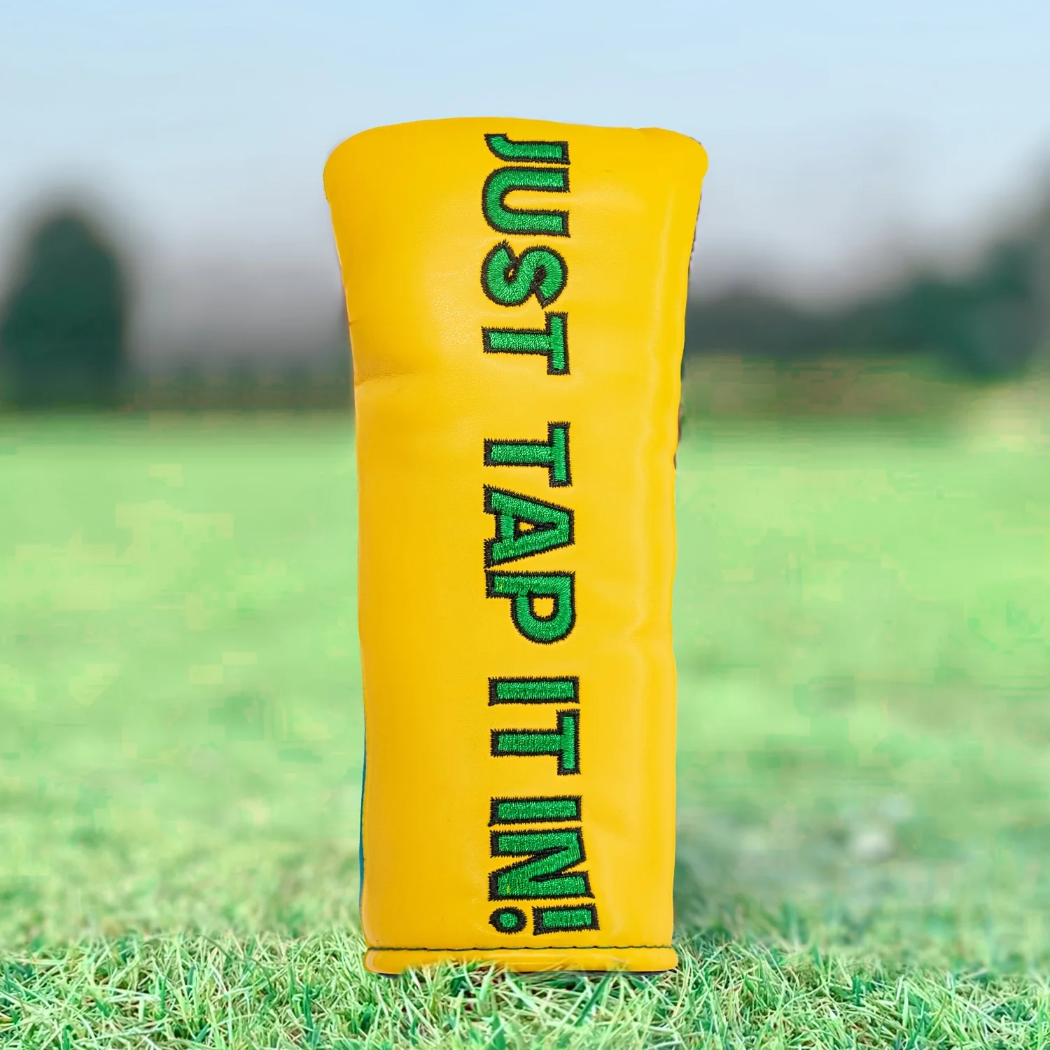 1pc Squatting Figure Pattern Golf Blade Putter Cover, Durable Golf Club Protective Cover, Provides Great Protection for Your image 4