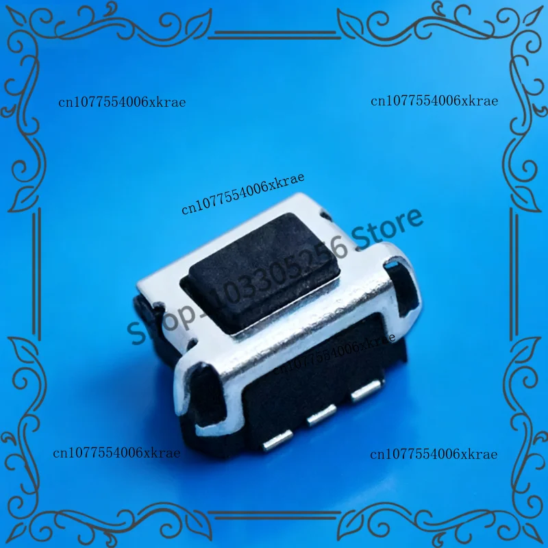 Lateral button switch: 4.5 * 2.2 * 2.9 thick plate, 3‑pin side push touch switch, EVPAEBB2A