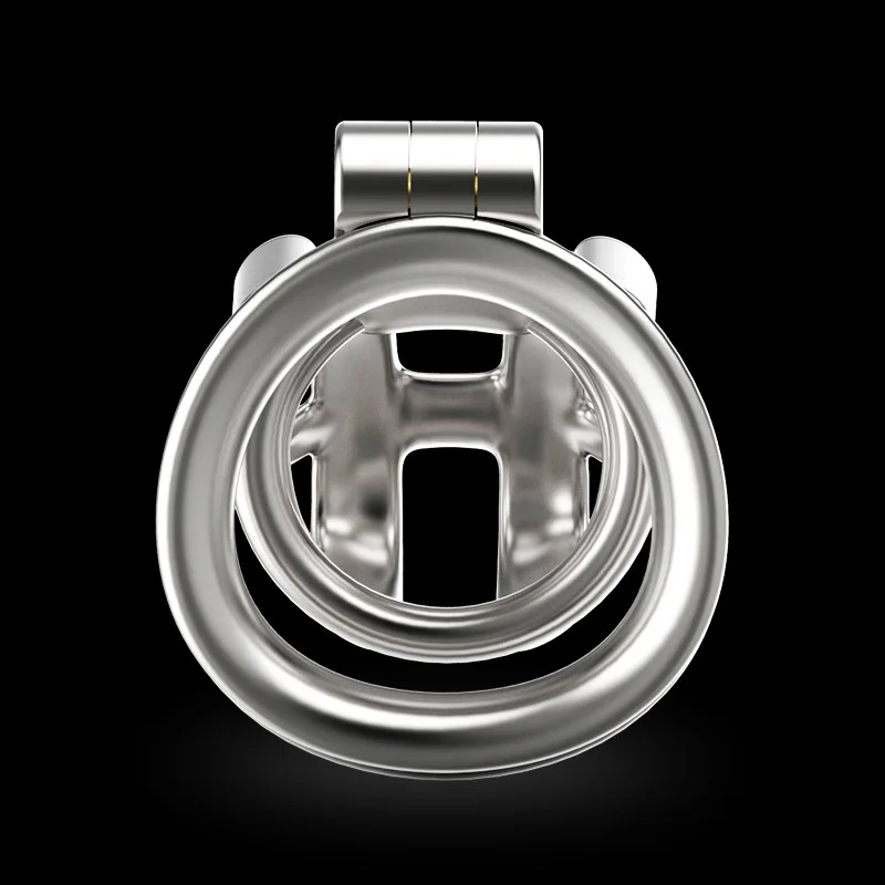 Sixth generation Cobra Stainless Steel Male Chastity Lock Tire Ring CB Chastity Cage SM Sexual Training Male Female Adult view 5
