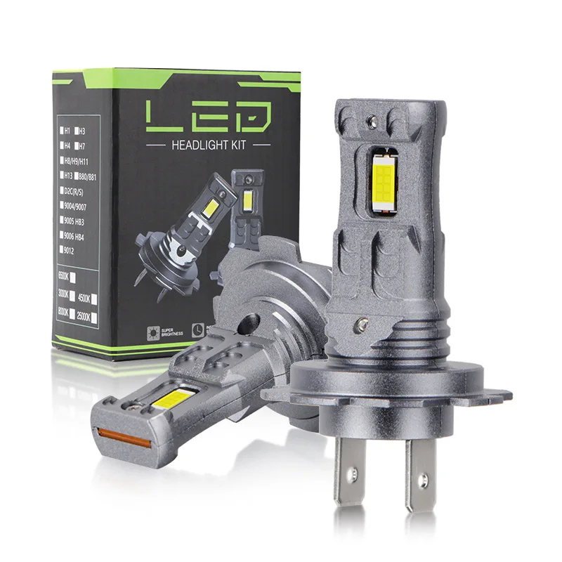 

L3 H7 H4 H1 Светодиодные автомобильные фары Короткие подключаемые лазерные лампы 6000K Ближний свет 16-LED Супер яркие — светодиодные фары Автомобильные аксессуары