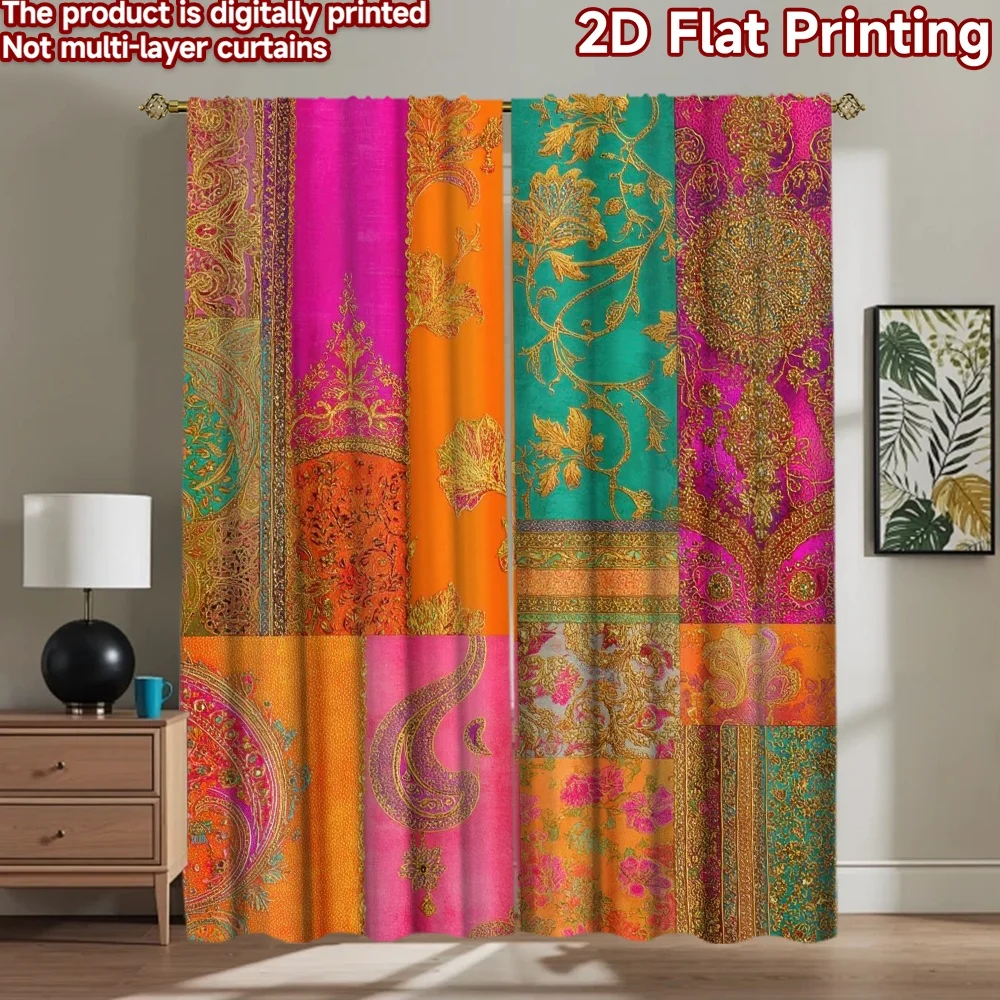 

1pc 2D flat Photography Backdrop Scene Backdrop Colorful Floral 100% Polyester Birthday Party Perfect for Suitable for bedroom,
