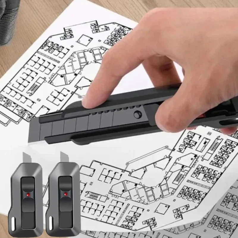 Foldable Utility Tool Paper Cutters Carbon Steel Pocket Tool with Safety Lock Multipurpose DIY Sharp Pocket Knife Tools
