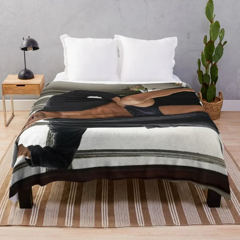 Sebastian Stan Throw Blanket Blankets For Bed Hairys Sofa Quilt Decorative Beds Blankets