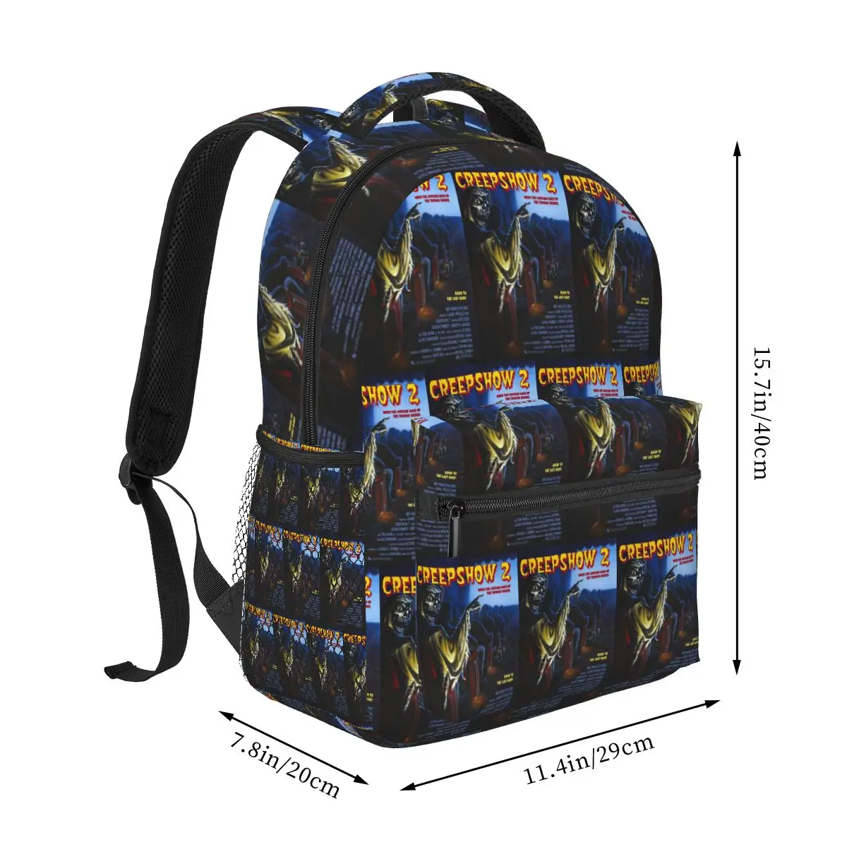 Creepshow Billy 1982 Horror Film Cookie Crypt Cereal Basic Backpack Hot Sale Daypack Children BookBag School Bag Shoulder Bags