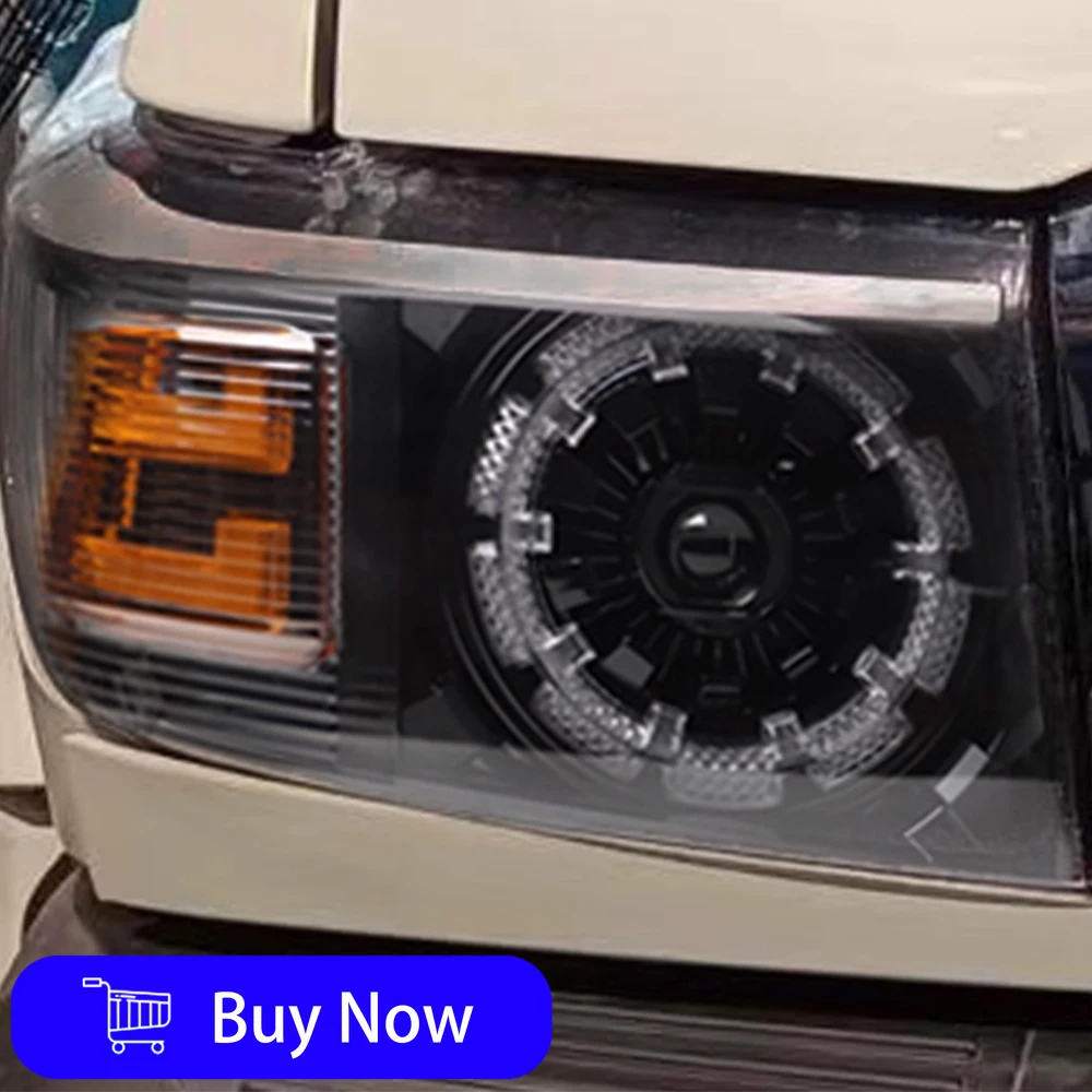

For Toyota Land Cruiser LC71 LC76 LC78 LC79 2006-2023 Automatic Headlight Assembly Upgrade LED 2025 Projection Lens Accessory
