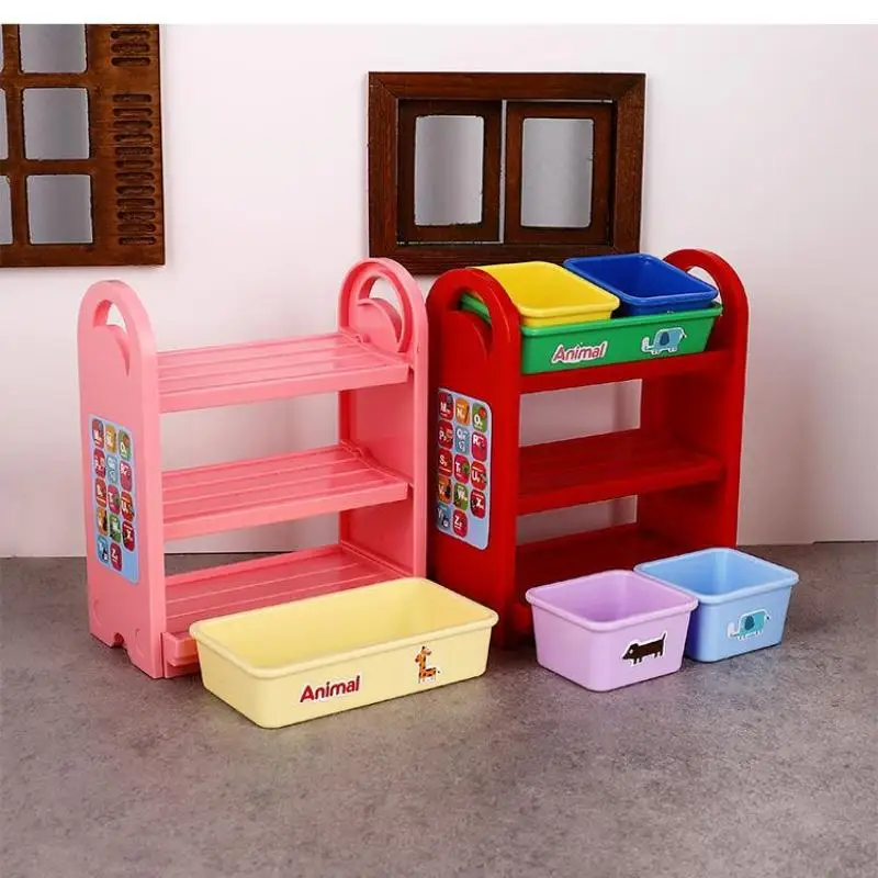 ชั้นวางของจิ๋วสำหรับบ้านตุ๊กตา ขนาด 1/6 - อุปกรณ์ตกแต่งบ้านตุ๊กตา DIY ที่สมบูรณ์แบบ