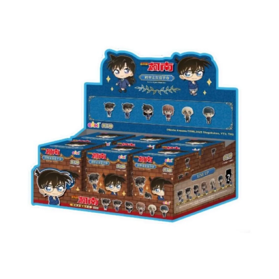 

Authentic EAKI Detective Conan Step By Step Series Figurine Shinichi Mouri Ran Figurine Desktop Figurine Blind Box