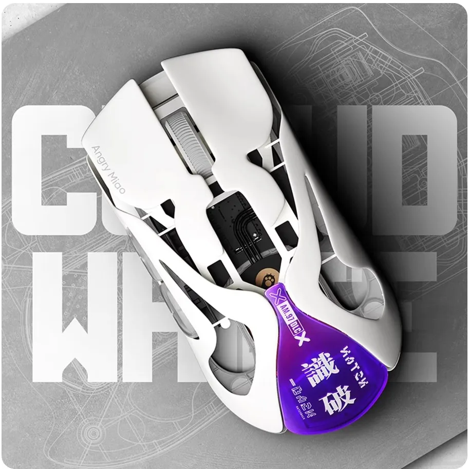 Angry Miao Infinity.97 Gaming Wireless Mouse Hot-Swappable Metal