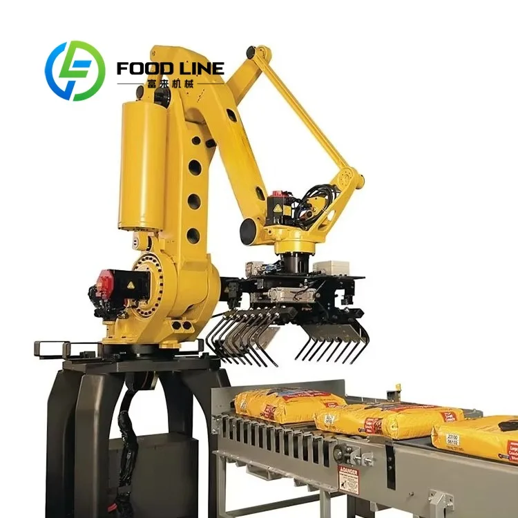 High Efficiency Automatic Palletizer Machine for Bag Carton Case Pallet Stacking System