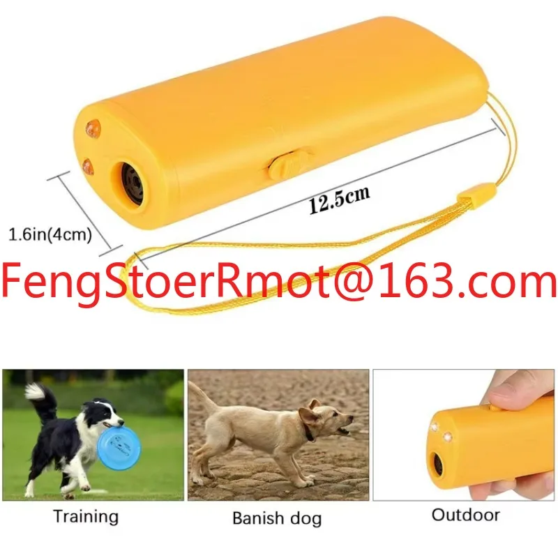 Suitable for three in one pet dog LED flashlight ultrasonic trainer