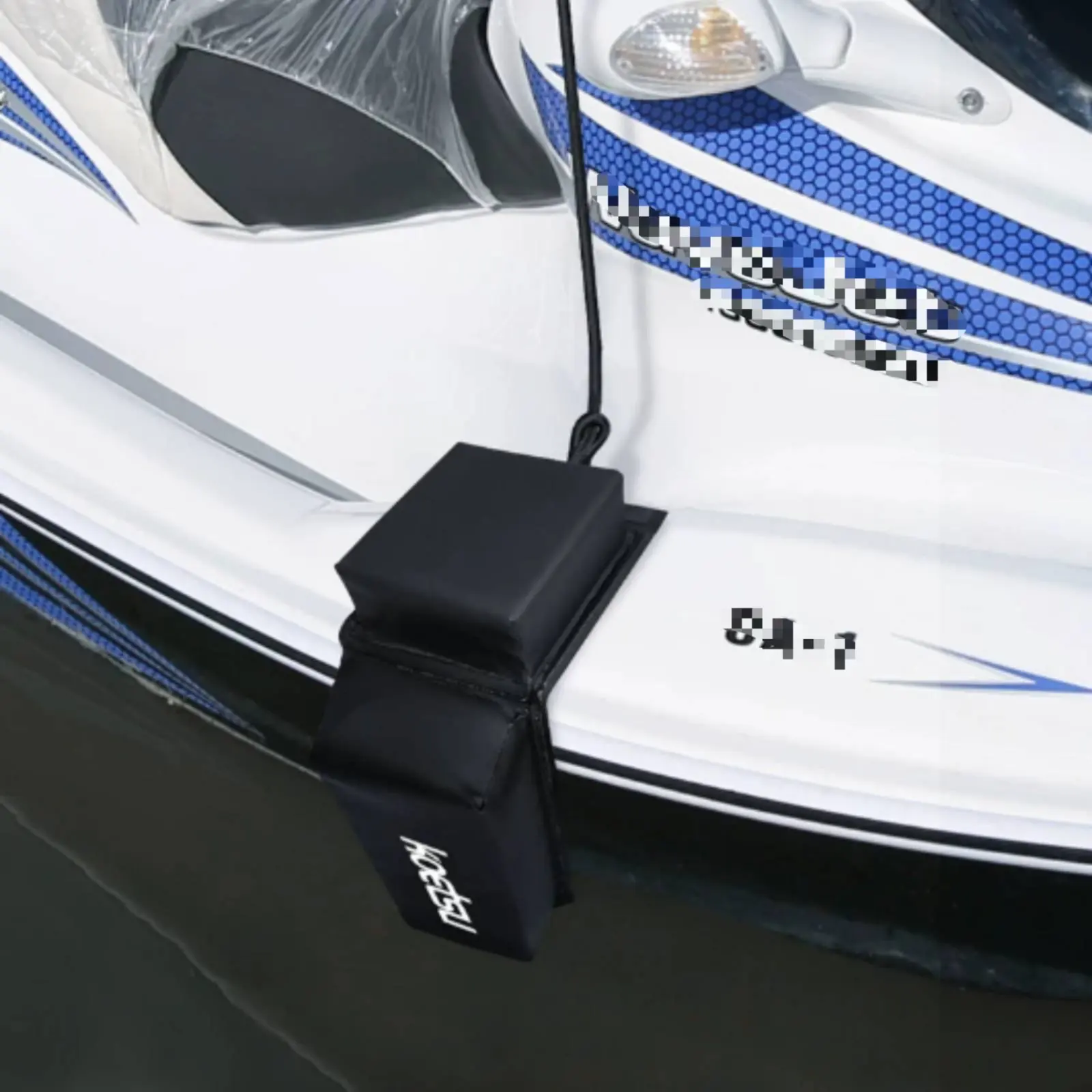 

2 Pieces Boat Dock Bumper Thickened Marine Dock Bumper Anti-Collision Shock Absorbing for Docking, Mooring