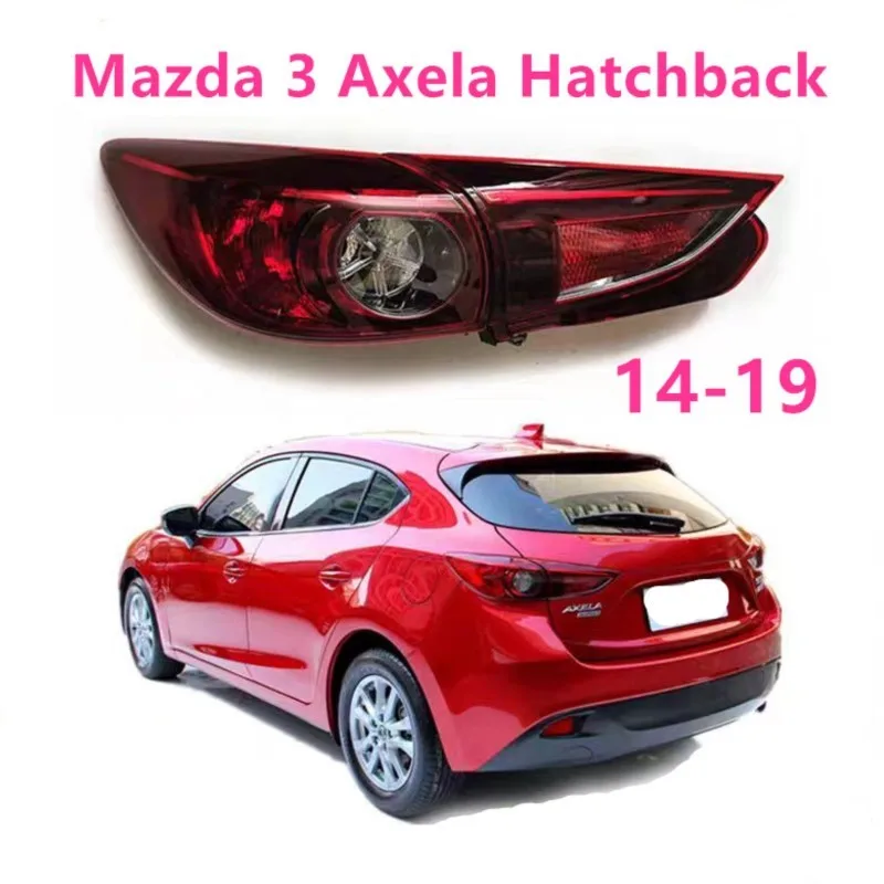 

For Mazda 3 Axela Hatchback 2014-2019 Car Interior Rear Bumper Tail Light Outer Tail Lamp Brake Stop Lamp Taillight