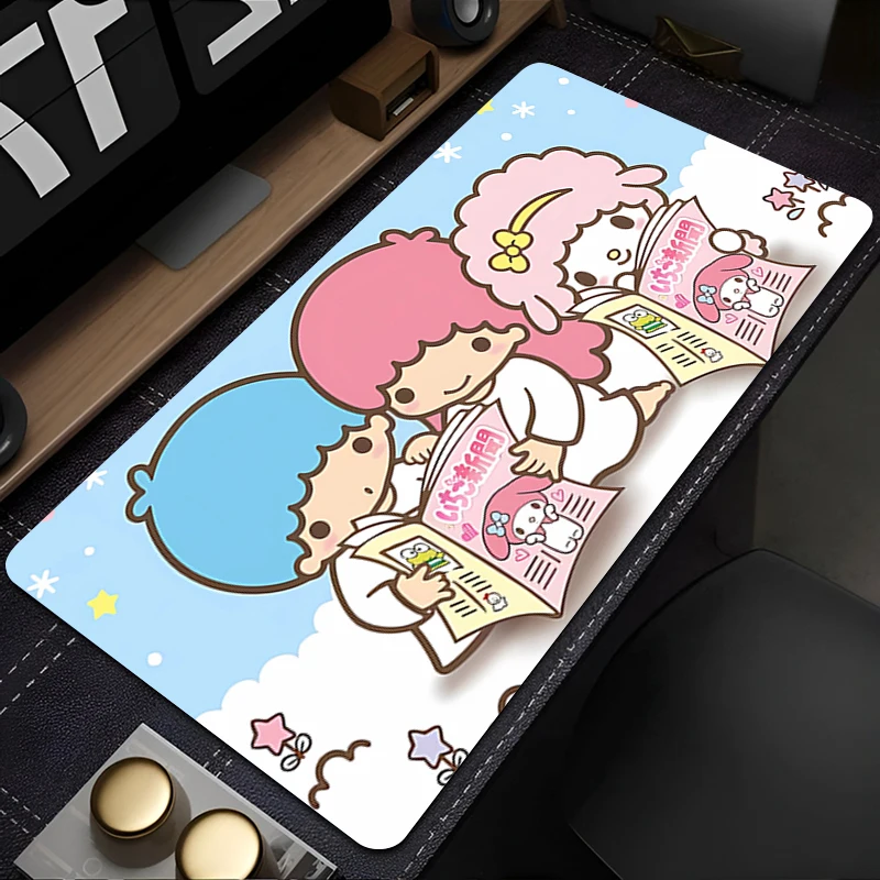 

Desk Mat Carpet Desk Accessories Laptop S-sanrio Gamer Mausepad Mouse Pad Mousepad Office Tables Mouse Mat Keyboard Pad