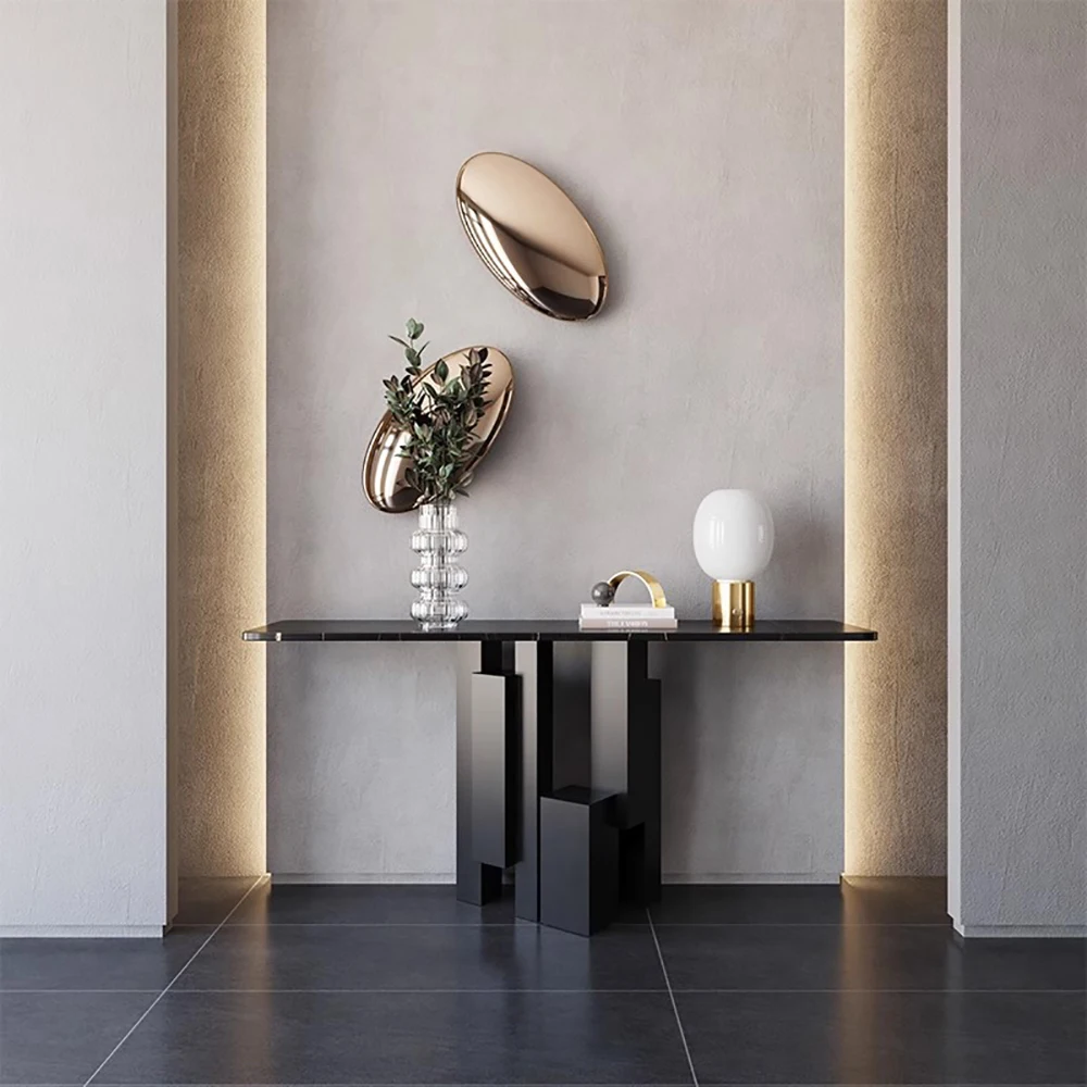 Modern Entrance Hall Console Table Minimalist Living Room Trendy Design Console Table Nordic Premium Woonkamer Tafel Furniture