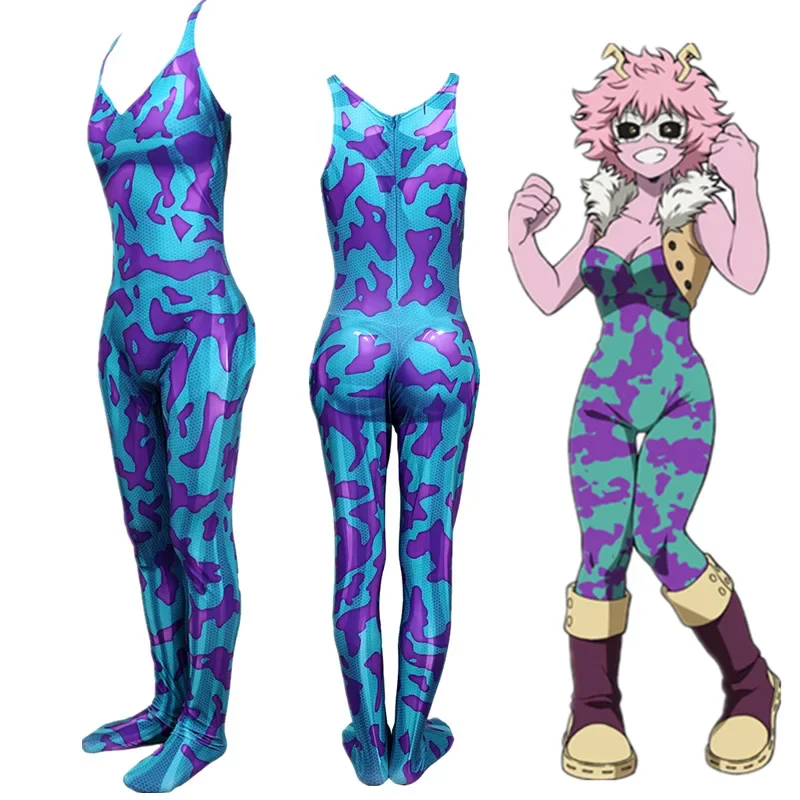 

Anime My Hero Academia Ashido Mina Cosplay Halloween Carnival Costume