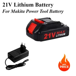 21V High Capacity Rechargeable Lithium Battery For Makita 18V 21V Power Tools Cordless Wrench Saw Drill Grinder Screwdriver