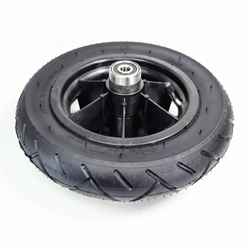 Electric Scooter Rear Wheel 10 Inch Scooter Wheel For Daily Commuting High Load Capacity Rubber Tread Material