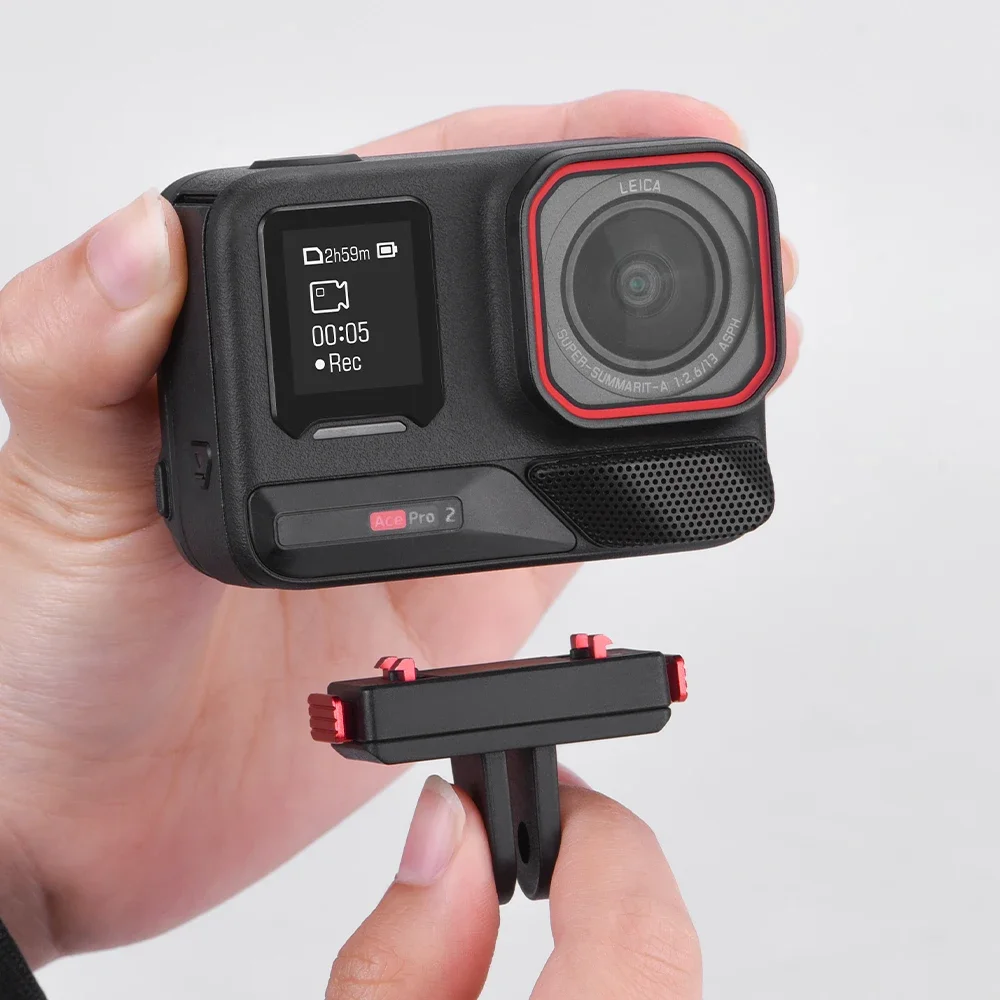 حامل مغناطيسي سريع الإصدار لـ Insta360 X4 Air/ X5/Insta 360 Ace Pro/Pro2 ملحقات كاميرا قاعدة محول مغناطيسي