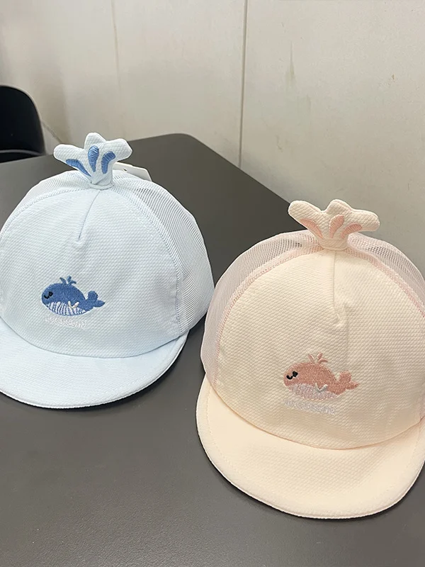 

Baby hat sunshade spring and summer thin baby sunscreen soft brim baby girl cute super cute cap sun hat