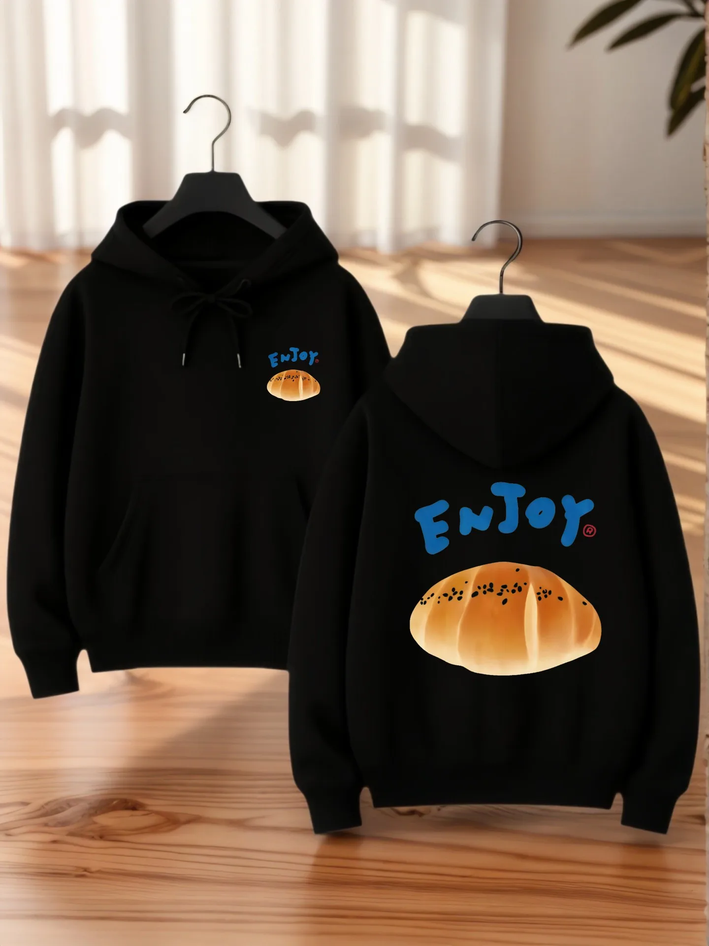 Sweat à capuche graphique pour femmes, Yoga-imprimé Victory, Design esthétique décontracté, tissu doux, vêtements quotidiens décontractés, pour jeunes hommes