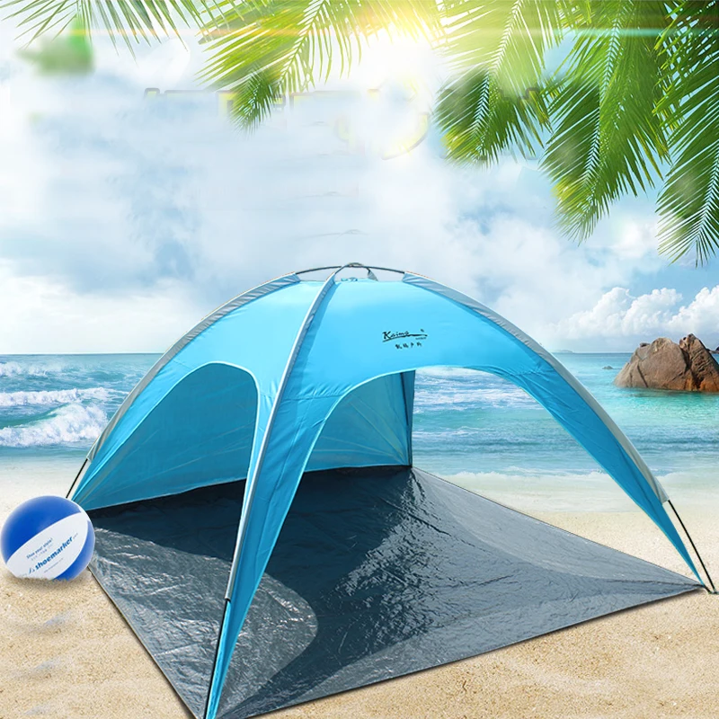 

Foldable Beach Tent with Bag, UV Protection, Fishing, Picnic, Travel, Camping, Summer, Hot Sale