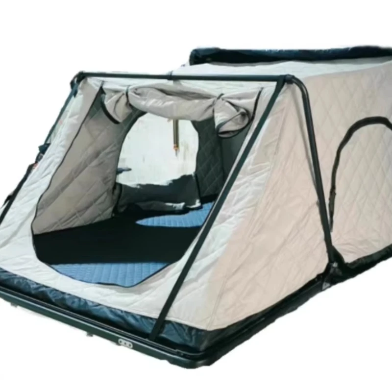 

Four Seasons Windproof Quick Drying Aluminum Side Open Roof Tent 160