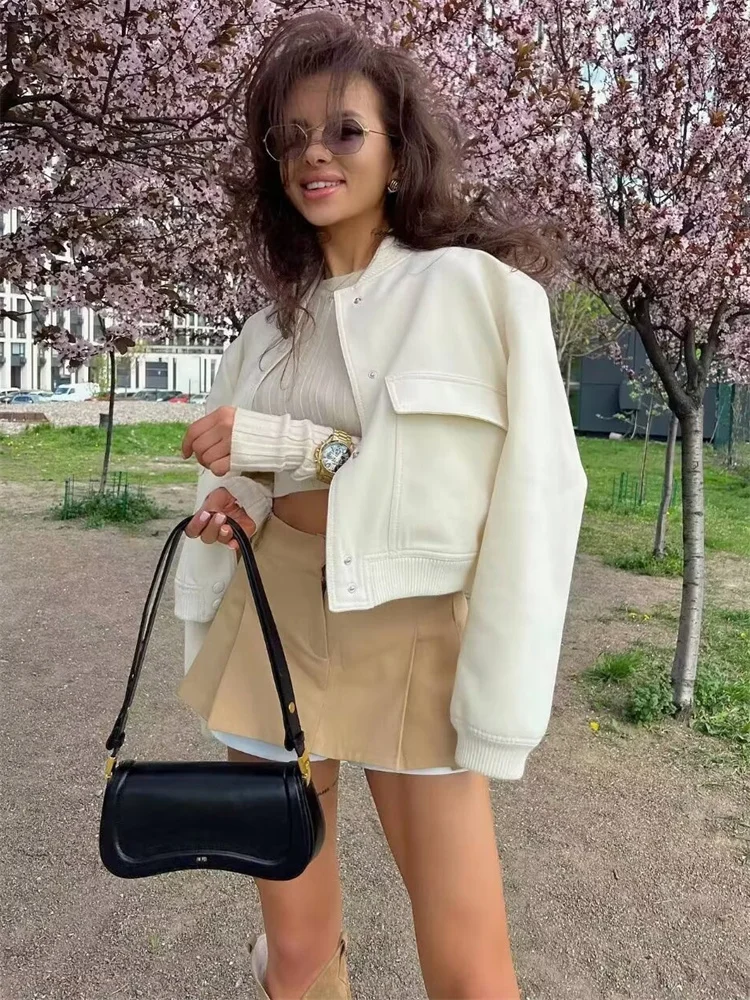 Tossy Autumn Fashion Jackets Outwear For Women Pocket Patchwork Casual Long Sleeve Commute Tracksuit Female Jackets Coat 2025