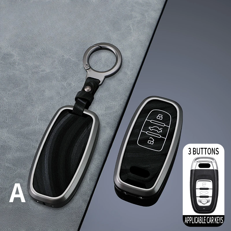 

Car Key Case For Audi A4 A5 A6 B6 B7 B8 A7 A8 Q5 Q7 R8 TT S5 S6 S7 S8 A8L SQ5 Protector Auto Accessories