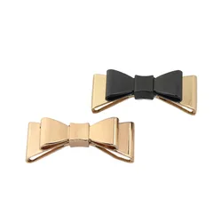 2pcs Metal Bowknot Buckle New Style Special Shoes Clip Clasp for Handbag Bag Garments Hardware Closure Bag Parts Accessories