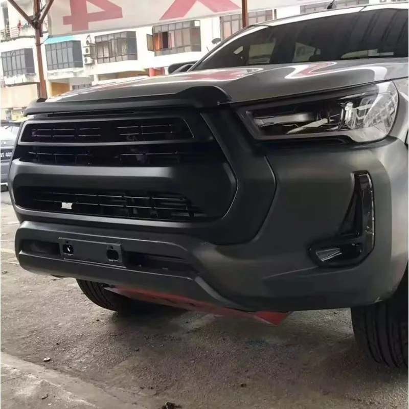 Car Accessories Car Accessories Front Bumper Facelift Conversion Body Kit For Hilux Revo 2016-2019 Upgrade To 2021 Revo